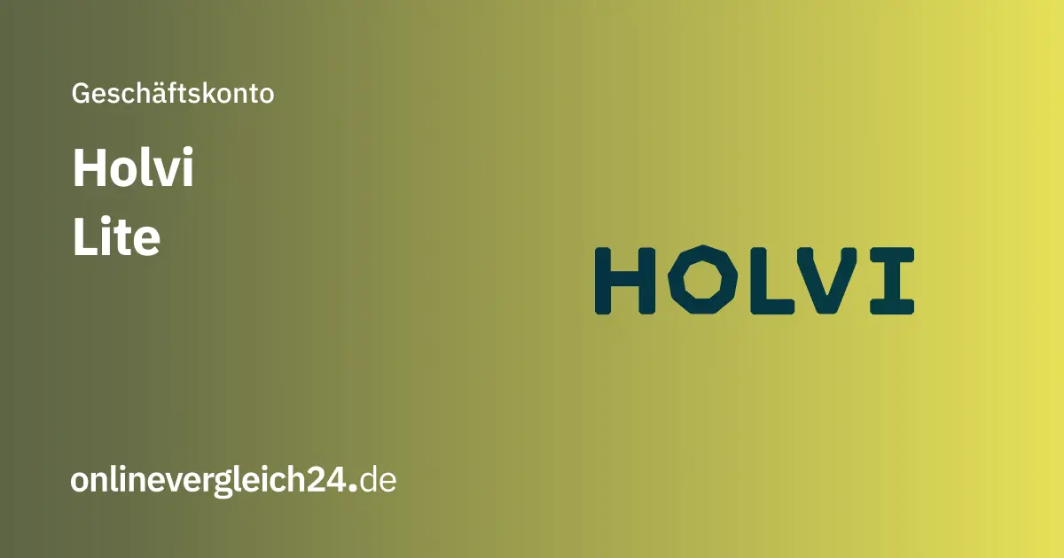 Holvi Lite Geschäftskonto