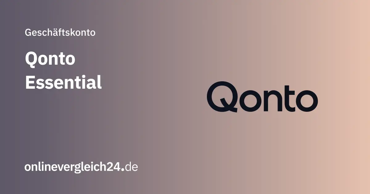 Qonto Essential Geschäftskonto